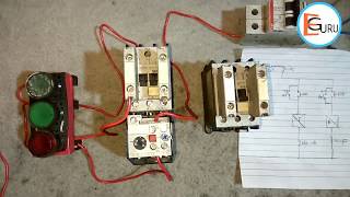 Reverse Forward Motor Starter Control Circuit With Diagram | Electric Guru