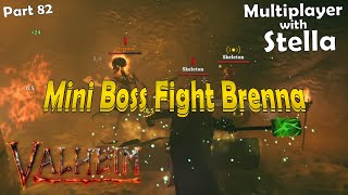 Mini Boss Fight Brenna - Valheim - Multiplayer - Part 82 #gaming #valheim