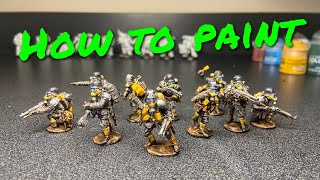 How to paint death Korps of Krieg combat engineer  #40k #warhammer40k #modelkit ￼