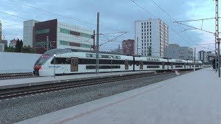 Двухэтажный электропоезд STADLER сообщением Баку - Сумгаит