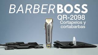 BarberBoss QR-2098: ¡Lo último en kit para recortar barba y cabello para hombres!