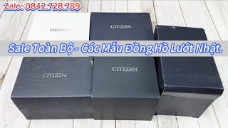 SIÊU SALE CUỐI THÁNG - NGẬP TRÀN ƯU ĐÃI GIÁ RẺ TIẾT KIỆM HƠN 50% GIÁ NEW ĐỒNG HỒ NHẬT CITIZEN SEIKO