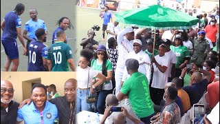 AMOKACHI, JAY JAY OKOCHA AND KANU SUPRISES OBA ONIRU AT OBA ELEGUSHI PEACE CUP