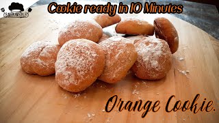 Orange Cookie | Orange Cookie In 10 Minutes | Homemade Cookie | Easy To Make