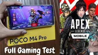 Apex Legend 🔥🔥🔥on POCO M4 Pro (Amoled) @9749 at Big Billion Day Sale | full Gaming test | TechByte