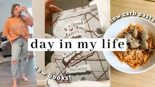 walmart, new books, & trader joes hearts of palm pasta! day in the life vlog