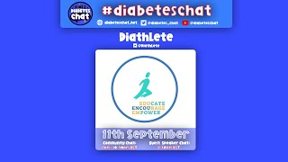 #diabeteschat - Diathlete (11/9/23)