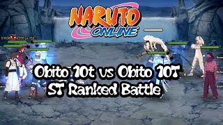 Naruto Online: Obito 10T vs Obito 10T (ST ranked battle)