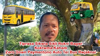 Zero Down Paymentono Rwjaknai Bus Tei Auto Malkhung Hwnwi Sakwlaikha Dr. Bishwajit Debbarma