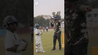 Practice | Army | Hand Holding | Coaching | Kids | #cricket #ytviral #shortvideo #practice