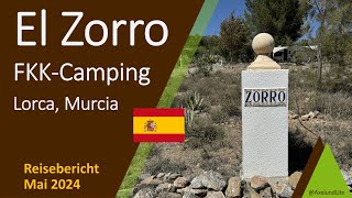 El Zorro Camping Naturista | FKK-Camping in Spanien | Reisebericht | Mai 2024