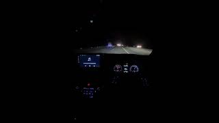 Hyundai Tucson Motorway Night Drive