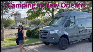 Camping in New Orleans At "The Big Easy KOA" In My Thor Sanctuary (B-Class RV)