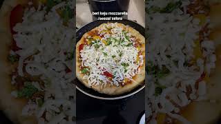 resep pizza teflon#pizza #pizzadough #homecook #food #masakanrumahan #shorts