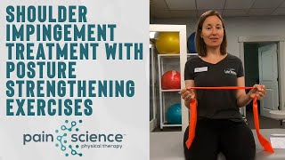 Shoulder Impingement Treatment with Posture Strengthening Exercises | Pain Science Physical Therapy