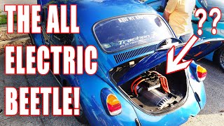 DIY All electric EV Volkswagen Beetle conversion using Tesla bits by Traction EV