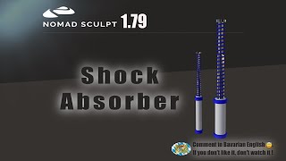 Nomad Sculpt - Shock Absorber - Just for fun - Tutorial (V1.79 - 28.7.2023)