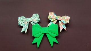 Pita origami || diy membuat hiasan dari kertas origami