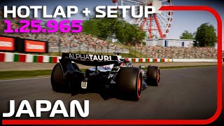 F1 23 JAPAN Hotlap + Setup (1:25.965)