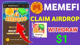 Memefi Claim Airdrop | Memefi Airdrop Claim And Withdraw | Memefi Airdrop Eligibilty Criteria