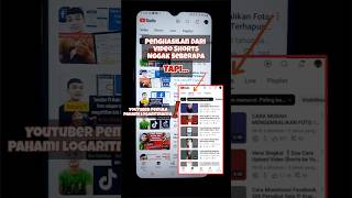 Penghasilan Youtube Shorts #tutorialyoutuberpemula #youtubepemula