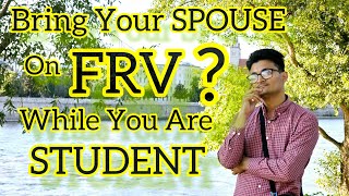 Possible To Call Your Spouse on FRV While You Are Student in Germany? | Family Reunion Visa Germany