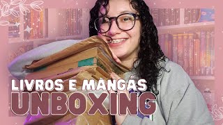 📦 UNBOXING: MANGÁS, DESAPEGOS DA JÉH E LIVROS | Romanceira