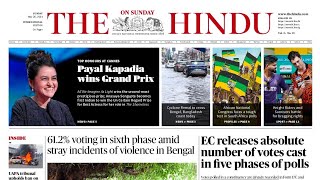 26 May 2024 | The Hindu Editorial Analysis | Daily Current Affairs | English Newspaper Reading