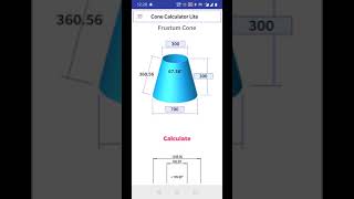 Apps | Cone calculator lite