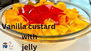 EPIC Vanilla Custard & Jelly Summer Treat! #Shorts