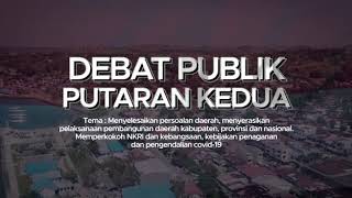 Saksikan Siaran Langsung Debat Publik Putaran Kedua