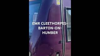 EMR RAILWAY SERVICE DEPARTING CLEETHORPES ON A SERVICE TO BARTON ON HUMBER #trainspotting