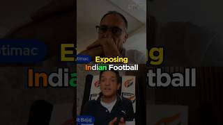 Exposing Indian Football.😢 #indianfootball #indiafootball #footballindia