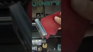 JInan UNISTAR LASER 6000W Raycus cutting 12mm stainless steel