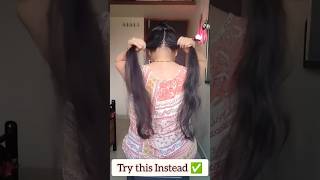 Try this Unique High Ponytail Hairstyle Hack #shorts #trendingshorts #hair #hack