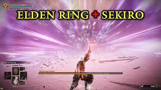 Elden Ring Reborn Boss Fight 03 ( + Sekiro Moveset + Sekiro Deflect / SOTE)