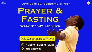 Congregational Prayer & Fasting 2024 - Day 12