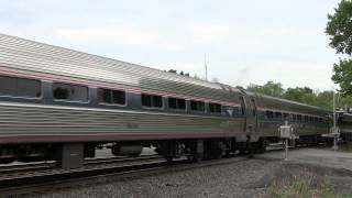 [HD] Amtrak Empire Service Train P283 at Fonda, NY