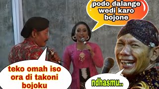 dalang paling lucu, tapi wedi karo bojone