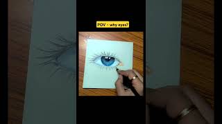 How to draw eyes step by step #howtodraweyesstepbystep #shorts #drawingideas #eyedrawing #artshorts