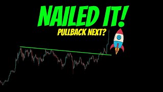 NAILED the BULL RALLY! 🚀 PULLBACK NEXT?