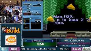 The Legend Of Zelda: A Link To The Past Corrupt-% in 10:45 By WelshGamer and Ircluzar