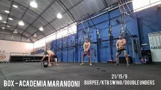 SESSION TRAINING - "MEGAN" -  BURPEE/KTB SWING/ DOUBLE UNDER - 21/15/9 - 06'42MIN - VITOR MONTEIRO