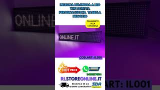 Insegna a led luminosa rlstoreonline.it