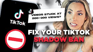 How to FIX your TikTok Shadow Ban EASY!