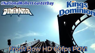 Dominator Front Row HD 60fps Pivothead POV 2018 | Kings Dominion