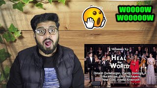 'Heal the World' by Dimash Qudaibergen, P.Domingo Jr. E.Miklósa, E.Nechayeva, A.Anisovych  Reaction!