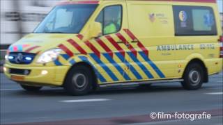 Wail Yelp Ambulance 02-112 Met Spoed Naar UmCG