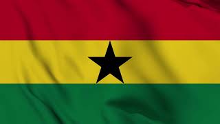 Ghana National Anthem With Lyrics| 5 Minutes Looping | God Bless Our Homeland Ghana