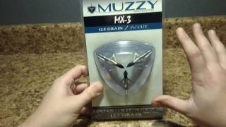 Muzzy MX3 Fixed Blade Broadheads  A Closer Look!